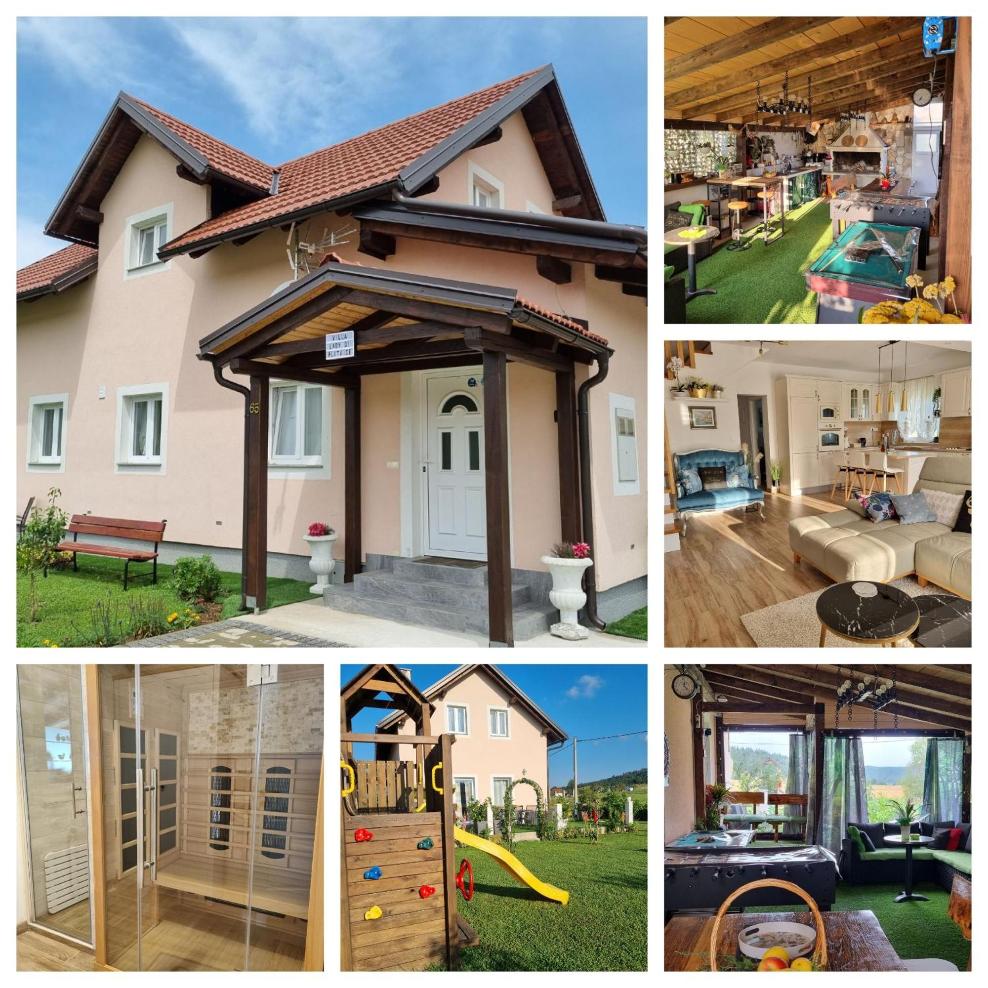 Villa Lady Di Plitvice Vrhovine Exteriér fotografie